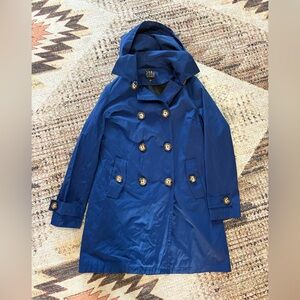 Saks Fifth Ave Trench Coat Removable Lining & Hood